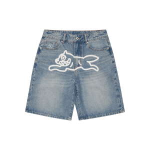 Running Dog Denim Shorts